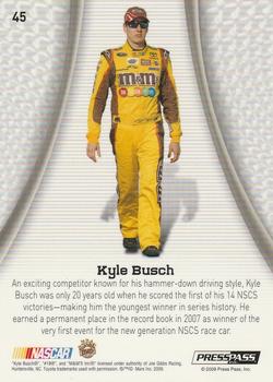 2009 Press Pass Showcase #45 Kyle Busch Back