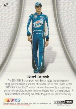 2009 Press Pass Showcase #47 Kurt Busch Back