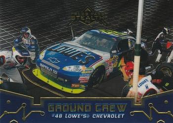 2009 Press Pass Stealth #61 Jimmie Johnson's Car Front