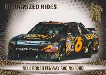 2009 Press Pass VIP #37 No. 6 Roush Fenway Racing Ford Front