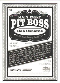 2009 Wheels Main Event #53 Bob Osborne Back