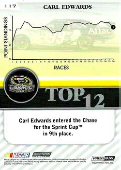 2010 Press Pass #117 Carl Edwards Back