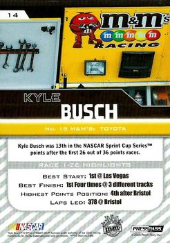 2010 Press Pass #14 Kyle Busch Back