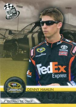 2010 Press Pass #112 Denny Hamlin Front