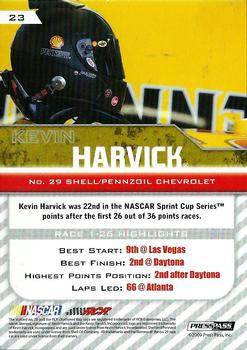 2010 Press Pass #23 Kevin Harvick Back