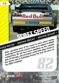 2010 Press Pass #73 Scott Speed Back