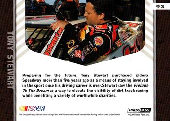 2010 Press Pass #93 Tony Stewart's Car Back