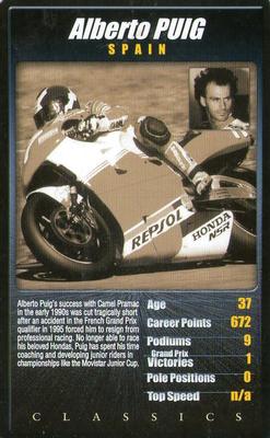 2004 Top Trumps Moto GP The Riders (1st Edition) #NNO Alberto Puig Front