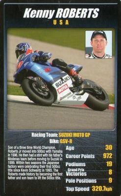 2004 Top Trumps Moto GP The Riders (1st Edition) #NNO Kenny Roberts Front