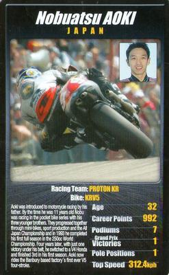 2004 Top Trumps Moto GP The Riders (1st Edition) #NNO Nobuatsu Aoki Front