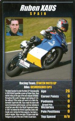 2004 Top Trumps Moto GP The Riders (1st Edition) #NNO Ruben Xaus Front