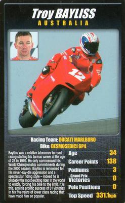 2004 Top Trumps Moto GP The Riders (1st Edition) #NNO Troy Bayliss Front