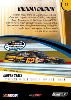 2015 Press Pass Cup Chase #48 Brendan Gaughan Back