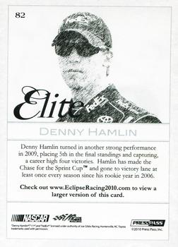 2010 Press Pass Eclipse #82 Denny Hamlin Back