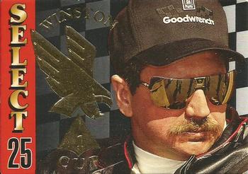 1995 Action Packed Select 25 #1 Dale Earnhardt Front