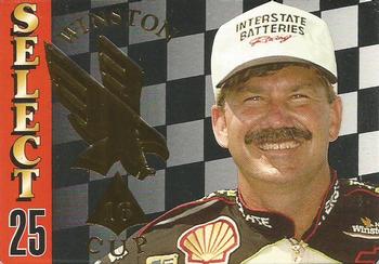 1995 Action Packed Select 25 #16 Dale Jarrett Front