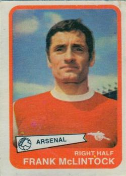 1968-69 A&BC Chewing Gum #10 Frank McLintock Front