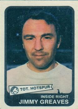 1968-69 A&BC Chewing Gum #66 Jimmy Greaves Front