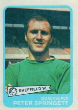 1968-69 A&BC Chewing Gum #80 Peter Springett Front