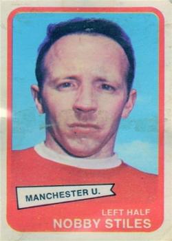 1968-69 A&BC Chewing Gum #95 Nobby Stiles Front