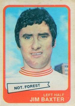 1968-69 A&BC Chewing Gum #101 Jim Baxter Front