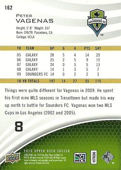 2010 Upper Deck MLS #162 Peter Vagenas Back