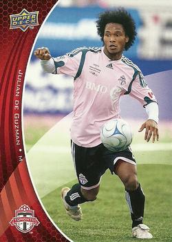 2010 Upper Deck MLS #169 Julian de Guzman Front