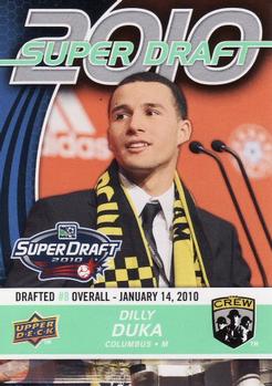 2010 Upper Deck MLS #183 Dilly Duka Front