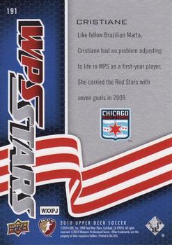 2010 Upper Deck MLS #191 Cristiane Back