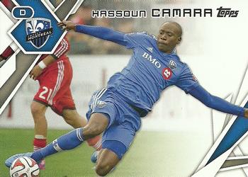 2015 Topps MLS #29 Hassoun Camara Front