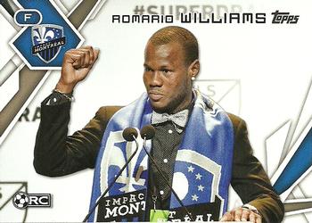 2015 Topps MLS #93 Romario Williams Front