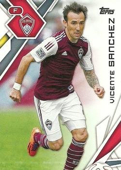 2015 Topps MLS #95 Vicente Sanchez Front