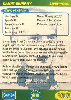 1999 Pro Match #164 Danny Murphy Back