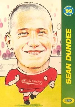 1999 Pro Match #168 Sean Dundee Front