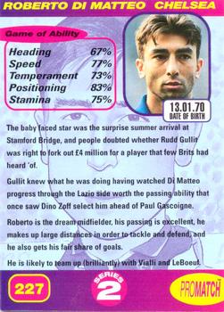 1997 Pro Match #227 Roberto Di Matteo Back