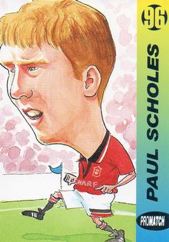 1996 Pro Match #141 Paul Scholes Front