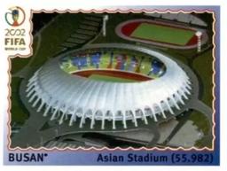 2002 Panini World Cup Stickers #6 Busan Asian Stadium Front
