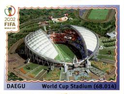 2002 Panini World Cup Stickers #7 Daegu Stadium Front