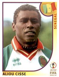 2002 Panini World Cup Stickers #47 Aliou Cisse Front