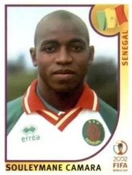 2002 Panini World Cup Stickers #60 Souleymane Camara Front
