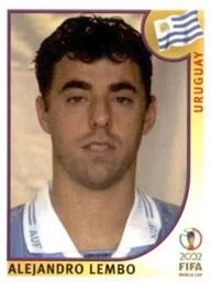 2002 Panini World Cup Stickers #66 Alejandro Lembo Front