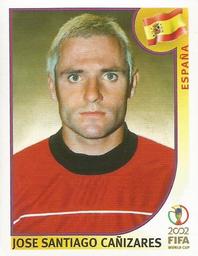 2002 Panini World Cup Stickers #99 Santiago Canizares Front