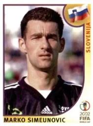2002 Panini World Cup Stickers #117 Marko Simeunovic Front