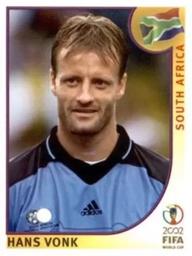 2002 Panini World Cup Stickers #153 Hans Vonk Front