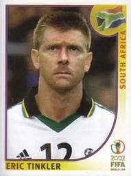 2002 Panini World Cup Stickers #164 Eric Tinkler Front