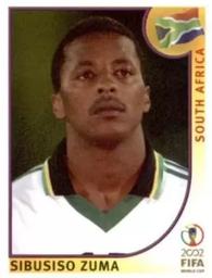 2002 Panini World Cup Stickers #165 Sibusiso Zuma Front