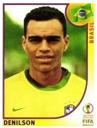 2002 Panini World Cup Stickers #182 Denilson Front