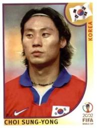 2002 Panini World Cup Stickers #249 Choi Sung-Yong Front