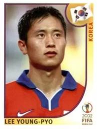 2002 Panini World Cup Stickers #250 Lee Young-Pyo Front