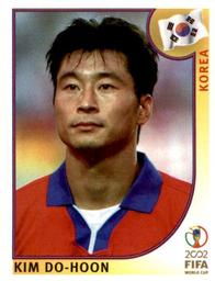 2002 Panini World Cup Stickers #255 Kim Do-Hoon Front